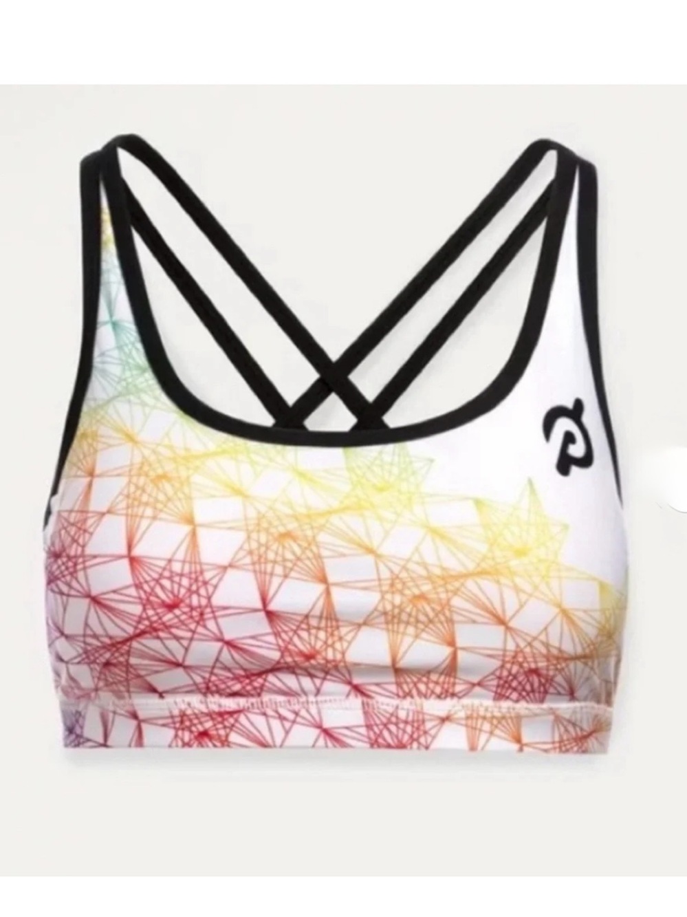 WITH x Peloton GeoPride Strappy Sports Bra – Size Medium NWT